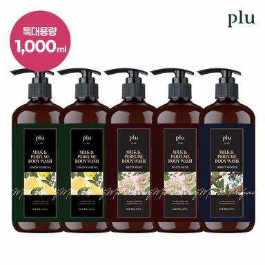 [플루] 밀크 앤 퍼퓸 바디워시 1000g* 5개