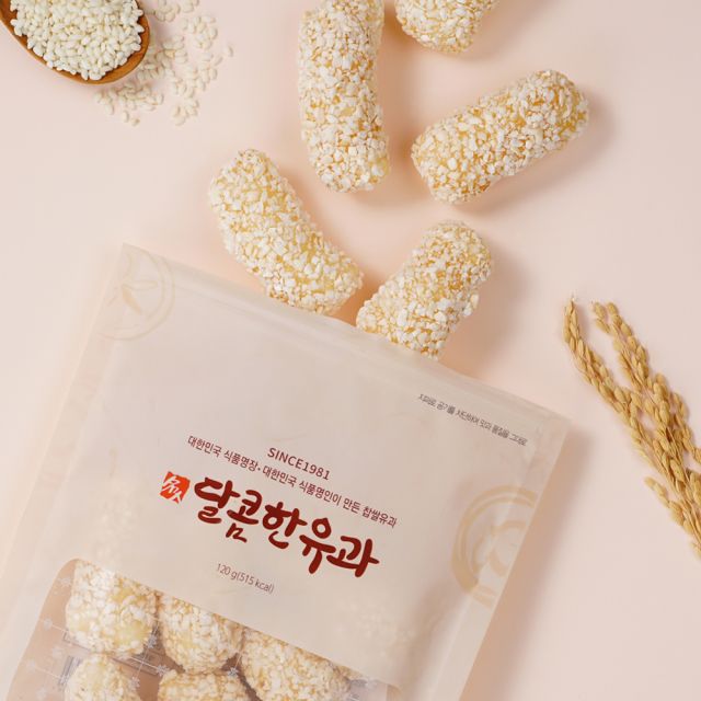 [김규흔 한과] 달콤한 조청 유과 120g