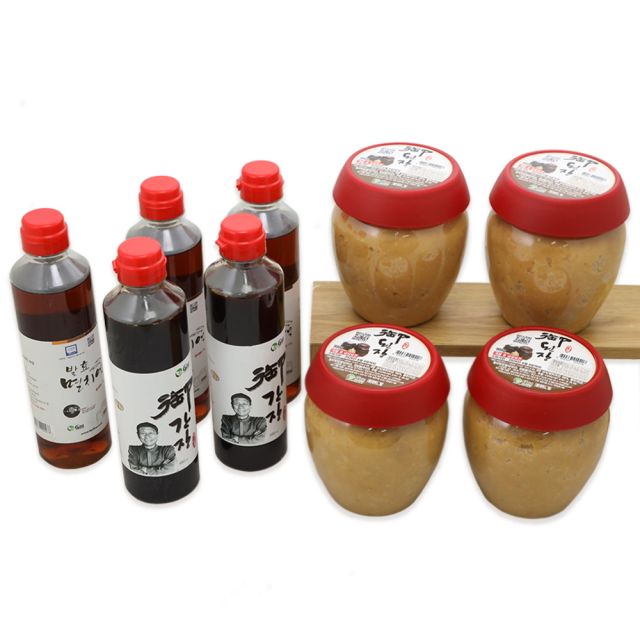[immall] 옹기어된장 실속세트 (어된장 4통 + 어간장 2병 + 발효멸치액 3병) null | 홈쇼핑모아 [immall] 옹기어된장 실속세트 (어된장 4통... 