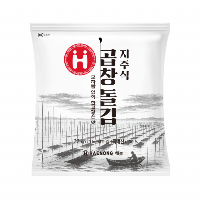 해농 지주식 곱창돌김 200매(10매x20봉)
