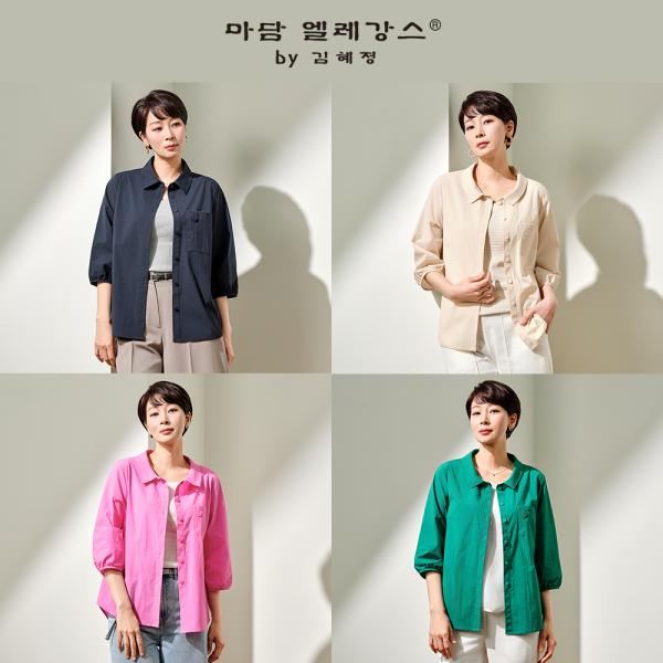 [마담엘레강스] 클레어 셔츠 2종 세트