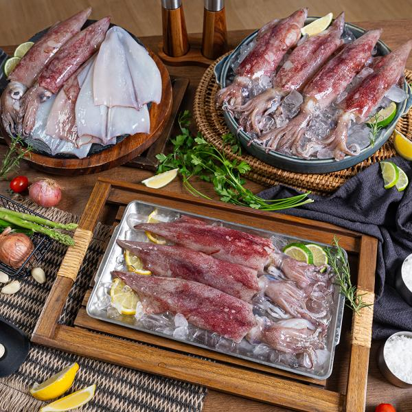 자연산 손질 한치 200g(6~9미)×4팩 2