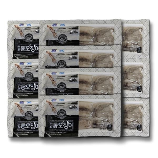 [명진] 손질통오징어 100g×20미 (1팩/2미, 총 10팩)