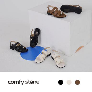 이가격 마지막 생방송  [컴피스톤] 르메 천연 소가죽 샌들(3.5CM)