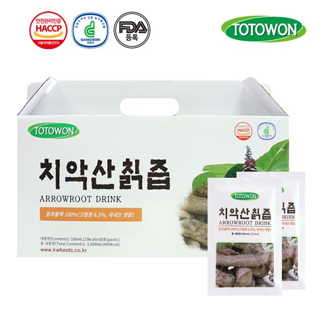강원식품 치악산 칡즙 100ml 30포 [1개] - 에누리 가격비교
