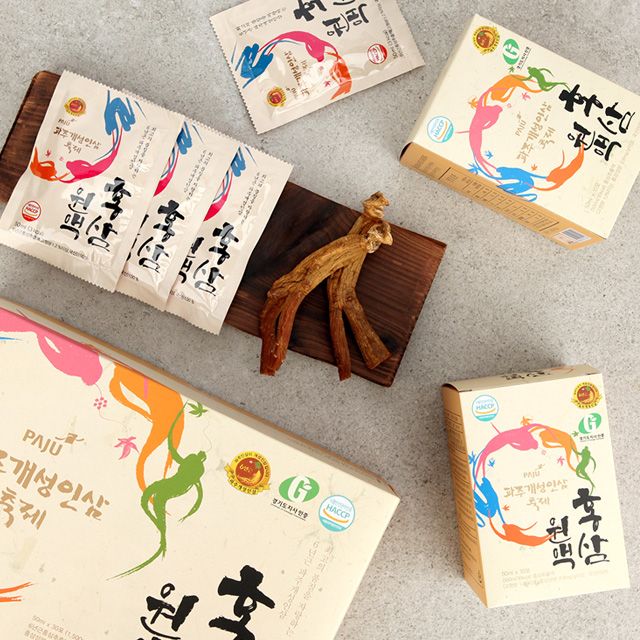 [농협홍삼][천년송삼] 파주 개성 인삼축제 6년근 홍삼원액 50ml x 30포