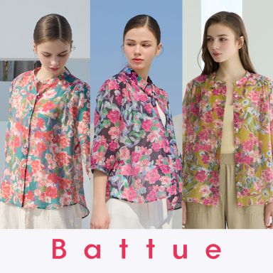 [BATTUE] 인견 셔츠 블라우스  3종