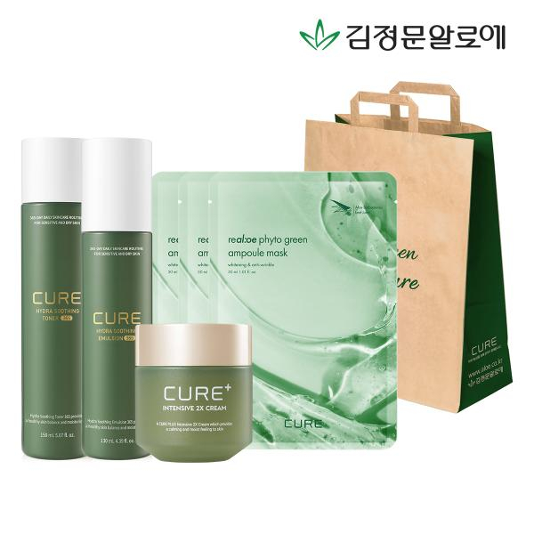 [immall] [김정문알로에] 큐어 입문세트(수딩365기초세트+2x크림... [immall] [김정문알로에] 큐어 입문세트(수딩365기초세트+2x크림... 