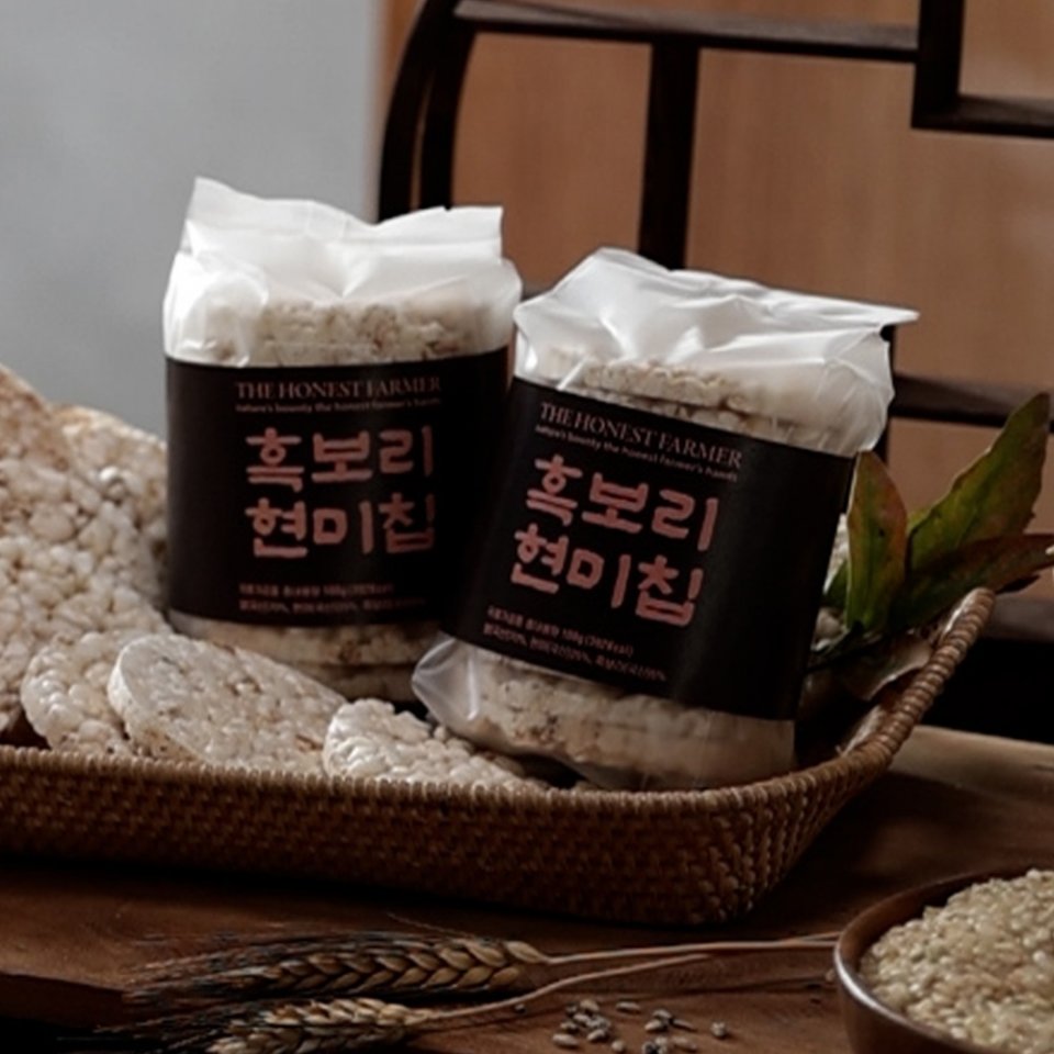 정직한농부 흑보리현미칩 25봉
