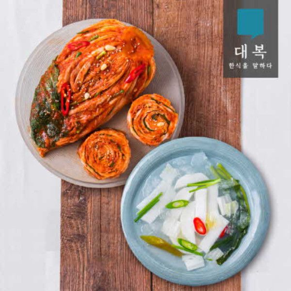대복 포기김치 5kg+동치미 3kg [1개] - 에누리 가격비교