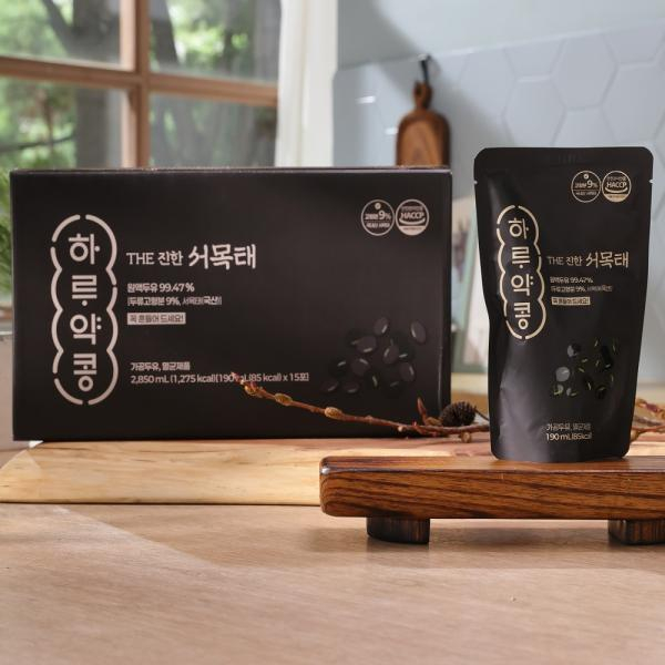 하루약콩 THE 진한 서목태 두유