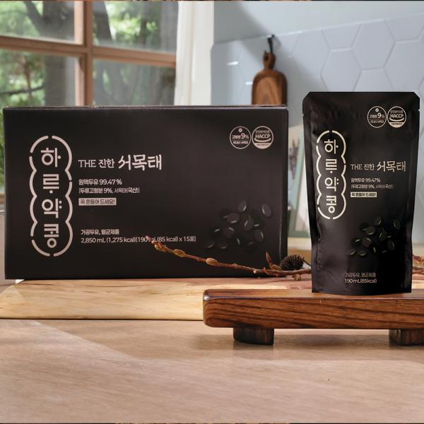 [4박스]하루약콩 THE 진한 서목태 두유 2
