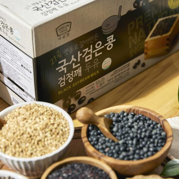 맷돌로갈아만든검은콩두유180mlx40팩