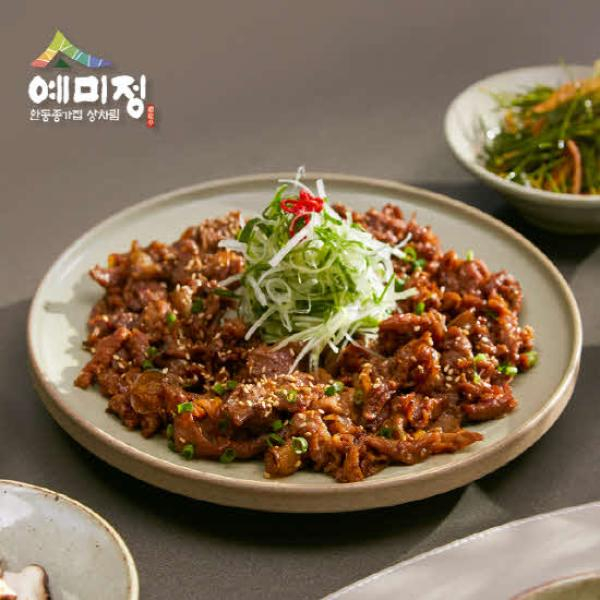 ★1팩더!★ 예미정 진짜 불맛불고기(간장6+매콤6)180g*12+1팩(간장맛)