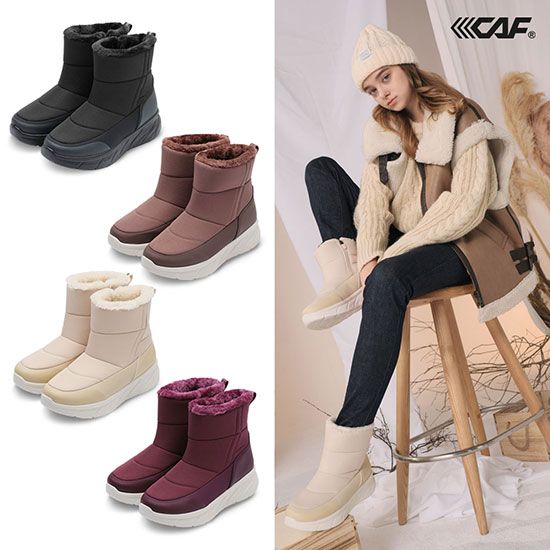 최초 1만원 가격 인하! [르까프] 여성 보아퍼 패딩 부츠