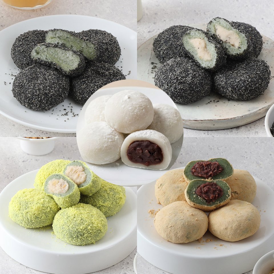 고수록 찹쌀떡 5종세트(100알)