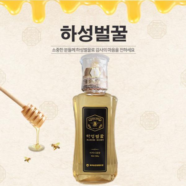 북부농협 1등급 ★하성★ 벌꿀 (아까시꽃꿀) 500g*5병