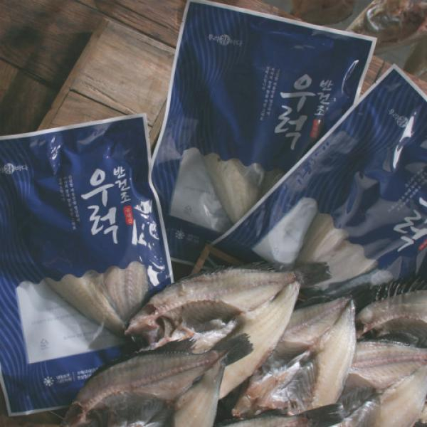 [우리참바다 ]국내산 반건조 우럭 230g×10마리