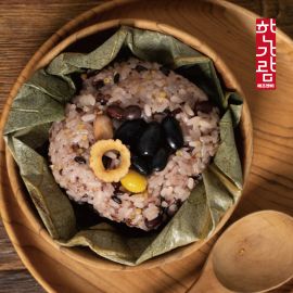 [온제향가] 100% 국산 오곡 연잎밥 120g x 10개
