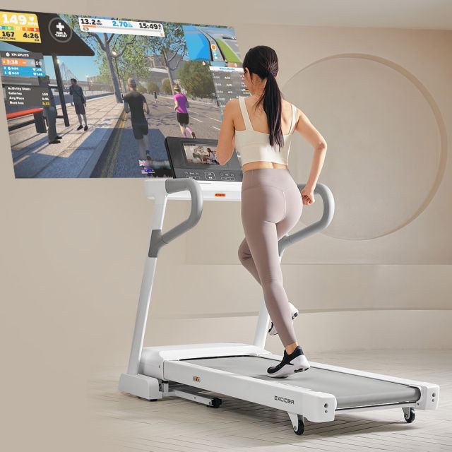 스마트 리얼 런닝머신 즈위프트 ZS3000 가정용 접이식 층간 저소음 실내 유산소 운동기구