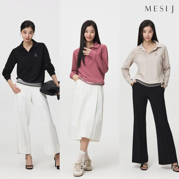 최신상 [메시제이] 카라티 블라우스 3종