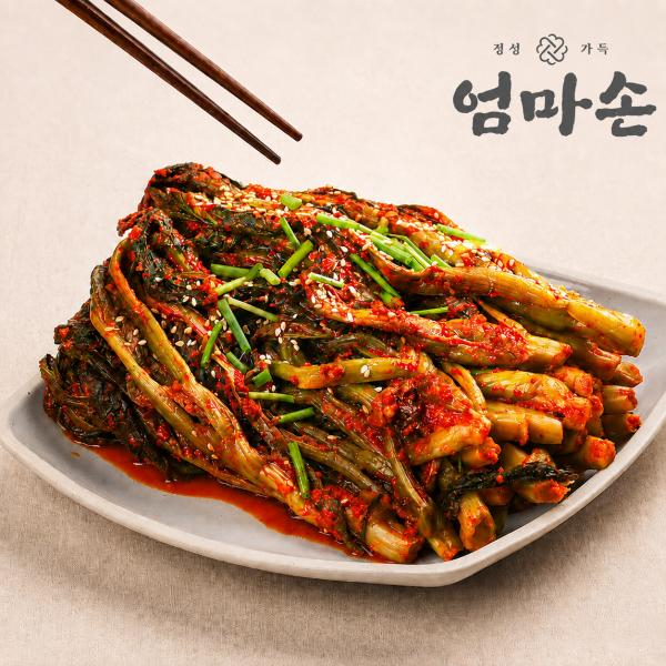 엄마손 여수 돌산갓 갓김치 2.5kg+2.5kg (총5kg)